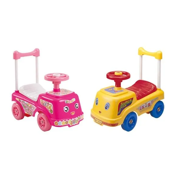 Carrito Montable Walking Rosa y Amarrillo Sonido en Claxon - E ...