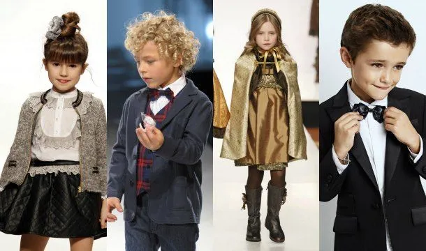 Veinte 'looks' para celebrar las fiestas navideñas con los niños