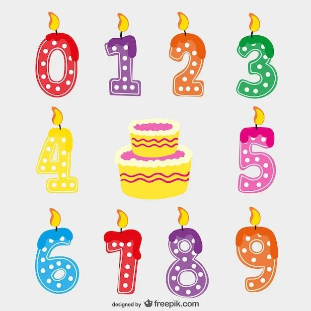 Velas De Cumpleanos | Fotos y Vectores gratis Velas De Cumpleanos | Fotos y Vectores gratis