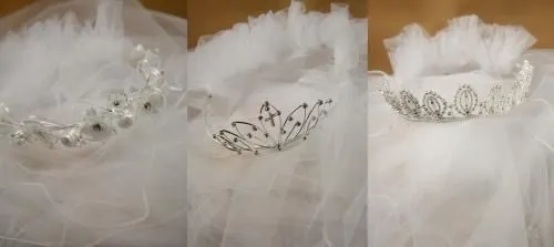 Velos con tiaras y coronas para la primera comunion - California ... Velos con tiaras y coronas para la primera comunion - California ...