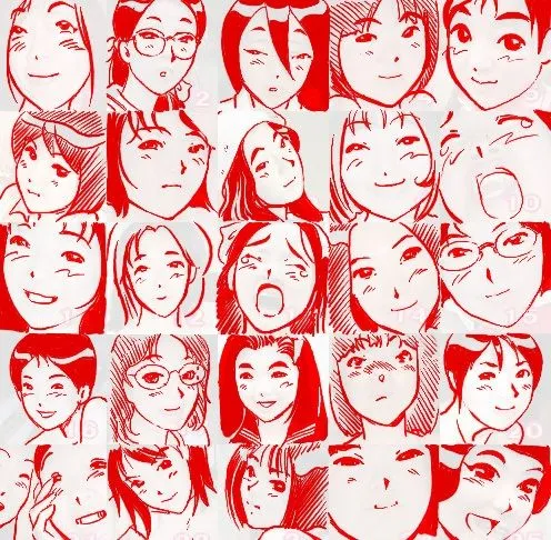 Así es como se ven en los dibujos animados de manga - Taringa!