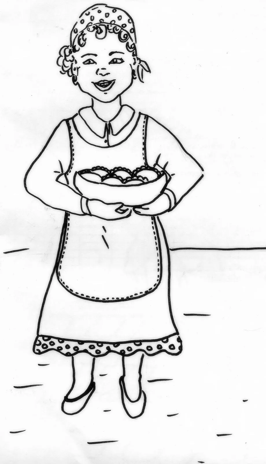 Vendedor para colorear - Imagui Vendedor para colorear - Imagui