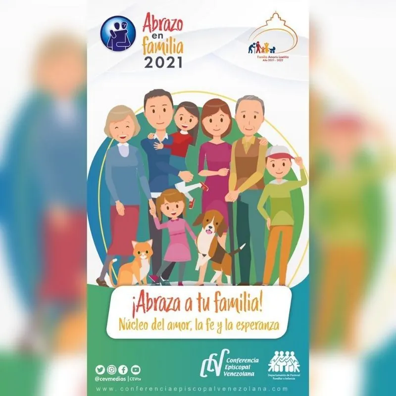 Venezuela celebró el Día del Abrazo en Familia 2021 Venezuela celebró el Día del Abrazo en Familia 2021