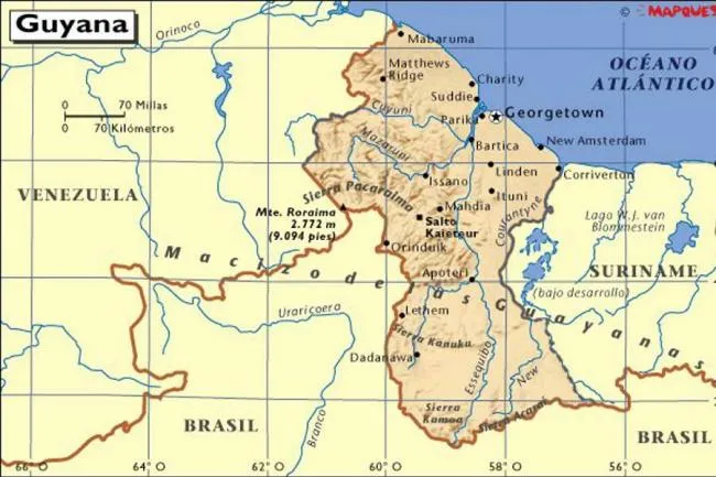 Venezuela estudia petición 'irregular' de Guyana de ampliar límite ... Venezuela estudia petición 'irregular' de Guyana de ampliar límite ...