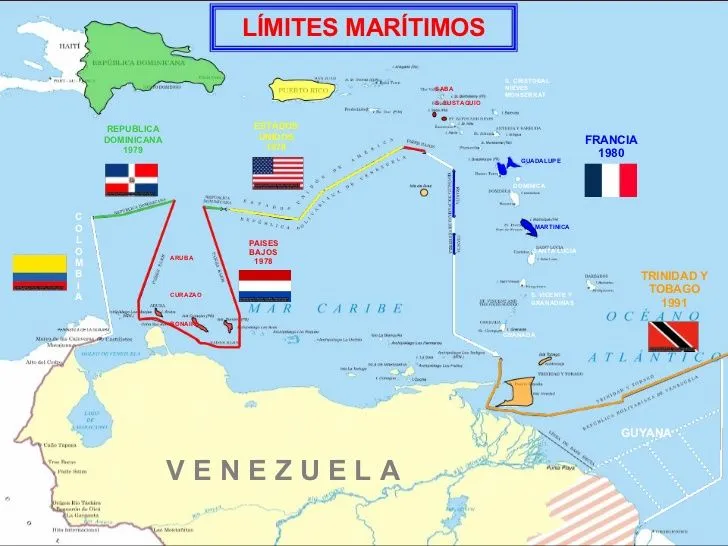 Venezuela NO limita por el Norte con el mar Caribe – Oteando desde la cofa Venezuela NO limita por el Norte con el mar Caribe – Oteando desde la cofa