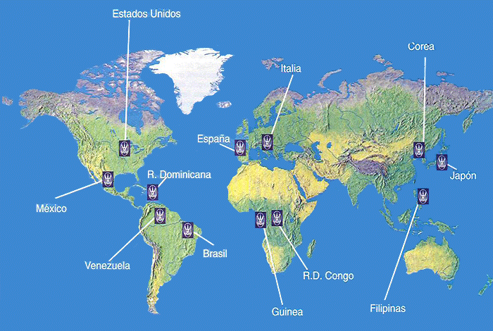 Mapa mundi venezuela - Imagui
