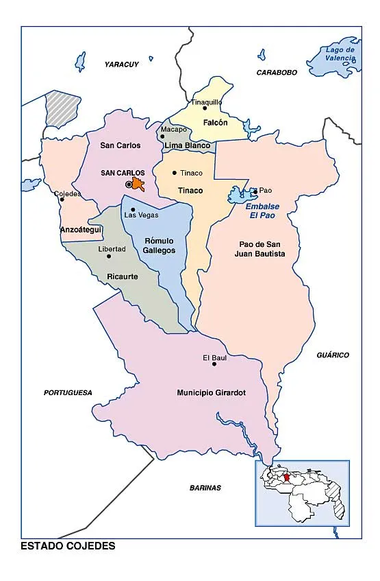 Venezuela en Mapas - TUSMETROS.COM