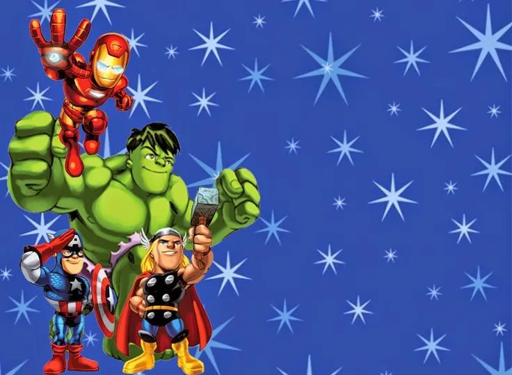 Los Vengadores: Invitaciones para Imprimir Gratis. | AVENGERS ... Los Vengadores: Invitaciones para Imprimir Gratis. | AVENGERS ...
