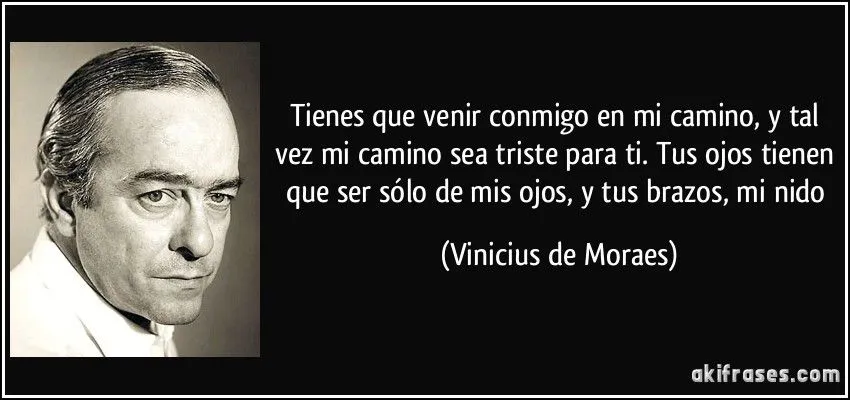 Tienes que venir conmigo en mi camino, y tal vez mi camino sea... Tienes que venir conmigo en mi camino, y tal vez mi camino sea...