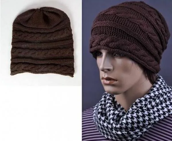 Venta al por mayor 10 unids ganchillo Unisex Slouchy gorros para ...