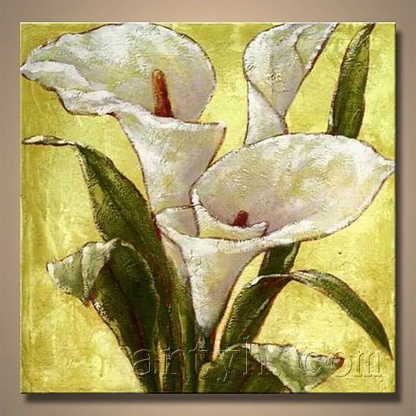 Venta caliente hechos a mano Calla Lily pintura al óleo-Pintura y ... Venta caliente hechos a mano Calla Lily pintura al óleo-Pintura y ...
