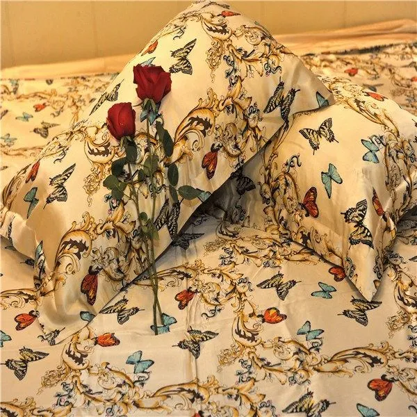 venta caliente mariposa 3d de impresión de conjunto ropa de cama ... venta caliente mariposa 3d de impresión de conjunto ropa de cama ...