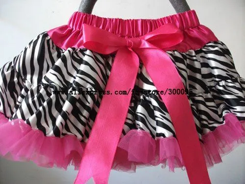 Venta al por mayor niñas cebra falda plisada tutus, la muchacha de ...