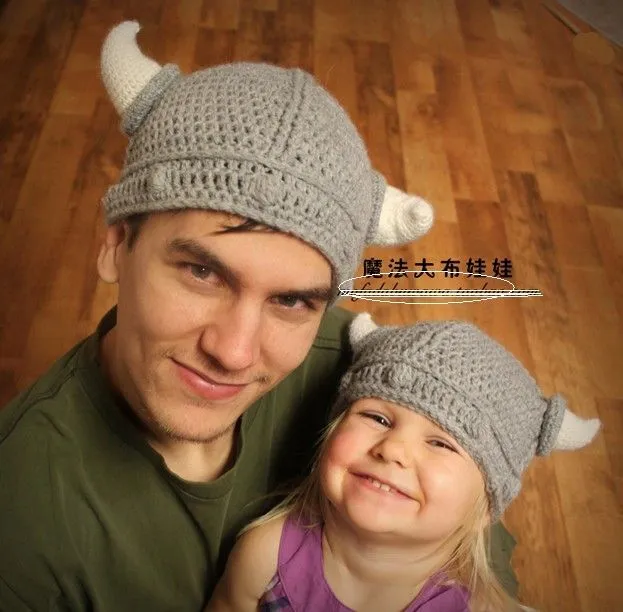 Gorro tejido vikingo - Imagui