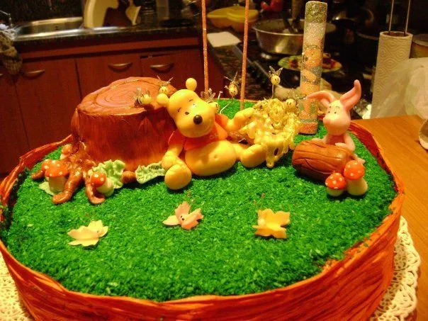 Www.decoración de torta de Winnie Pooh - Imagui