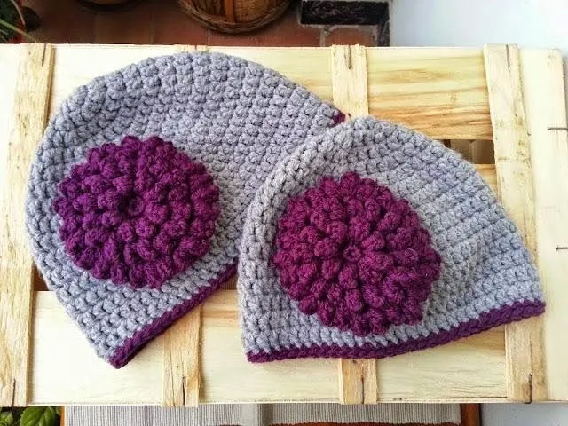 La ventana azul: 132.- Gorros a crochet