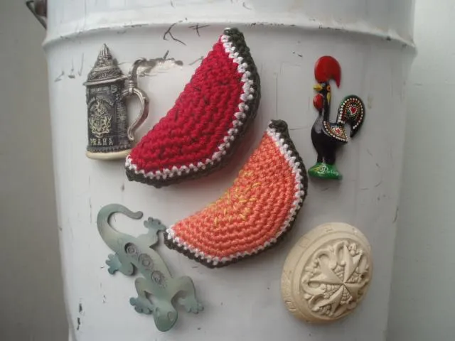La ventana azul: 82.- Frutas a crochet