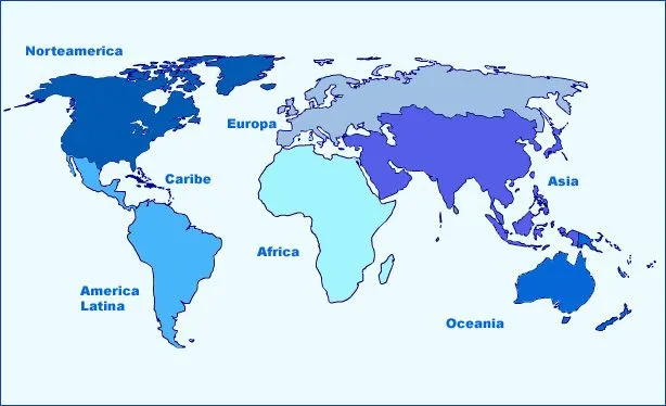 Mapa del mundo