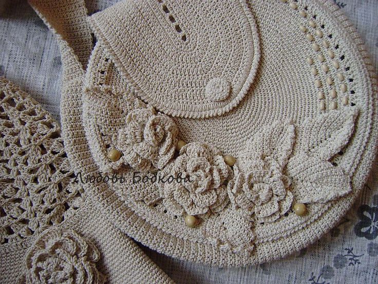VERA E SUAS MANUALIDADES: BOLSA EM CROCHE COM FLORES APLICADAS ... VERA E SUAS MANUALIDADES: BOLSA EM CROCHE COM FLORES APLICADAS ...
