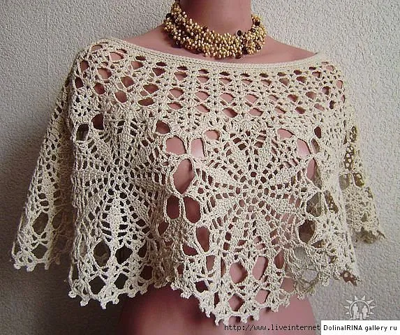 VERA E SUAS MANUALIDADES - Veraxangai: PELERINE CROCHE-VERÃO VERA E SUAS MANUALIDADES - Veraxangai: PELERINE CROCHE-VERÃO