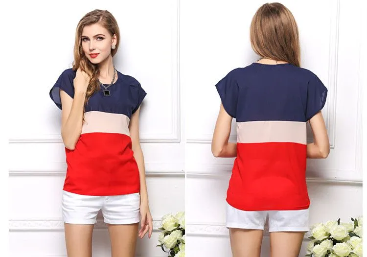 Verano blusa camisa mujer Tops cuerpo chifon talla grande camisa ... Verano blusa camisa mujer Tops cuerpo chifon talla grande camisa ...