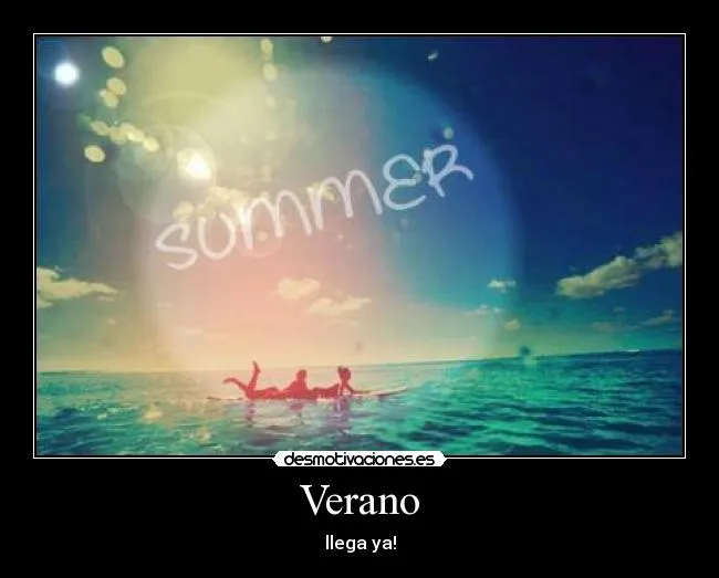 Verano | Desmotivaciones