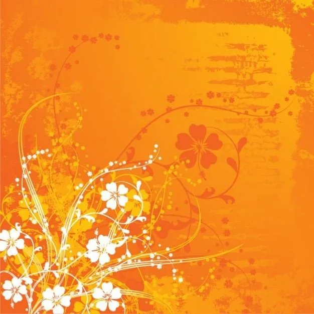 El verano de fondo con flores. naranja. perfecto para chatarra ... El verano de fondo con flores. naranja. perfecto para chatarra ...