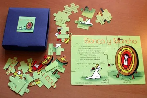 El Verbo Regalar: Invitaciones de boda originales