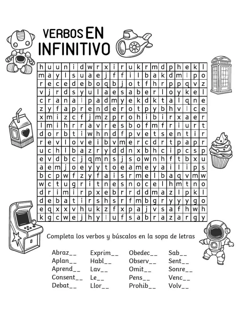 Verbos en Infinitivo PDF | PDF