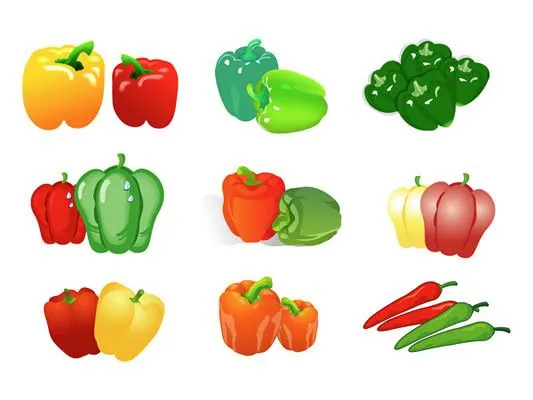 Verduras y Frutas en formato Vector | ZaRQuN.com - Blog sobre ...