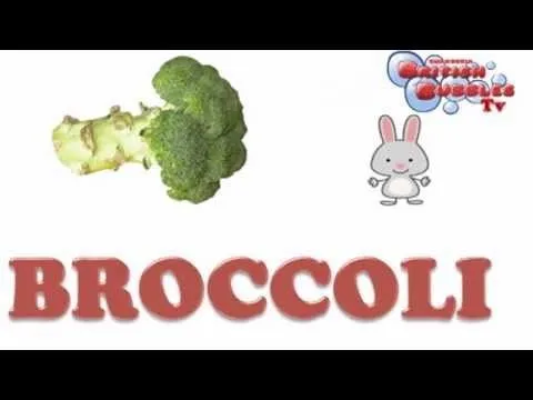 VERDURAS EN INGLES PARA NIÑOS - Las comidas en inglés - YouTube