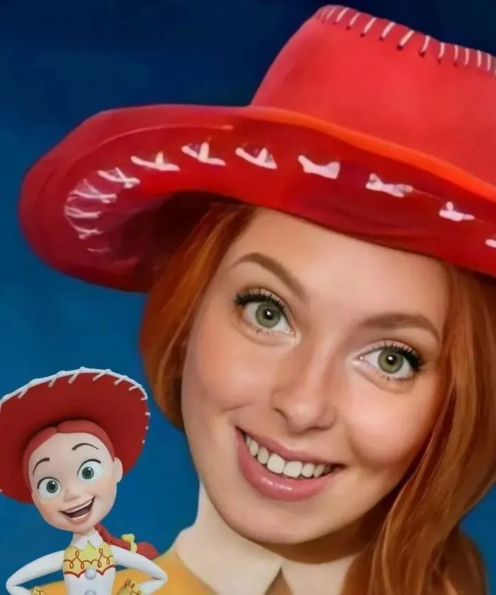 Así se vería Jessie, la vaquerita de 'Toy Story', en la vida real