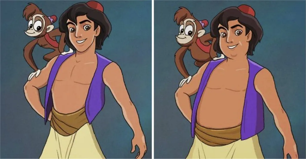 Así se verían estos 13 galanes de Disney si fuesen más gordos. Tarzán no puede ni trepar los árboles | Upsocl Así se verían estos 13 galanes de Disney si fuesen más gordos. Tarzán no puede ni trepar los árboles | Upsocl