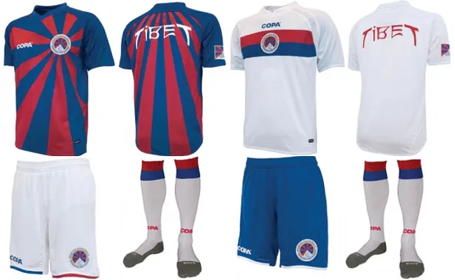 Verminosos por Futebol Uniforme do Tibet foi criado por brasileiro Verminosos por Futebol Uniforme do Tibet foi criado por brasileiro