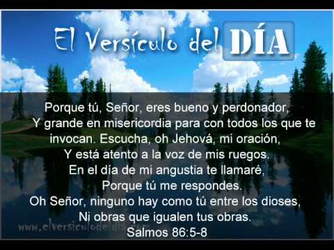 El versiculo del dia .com - Salmos 86 v5-8