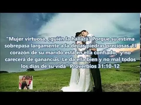 VERSICULOS SOBRE EL MATRIMONIO - YouTube