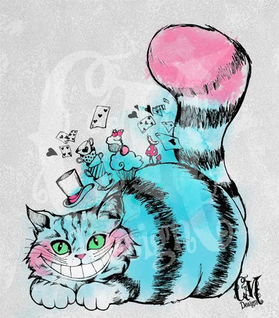 Version Gato Sonriente by CM83Design on DeviantArt