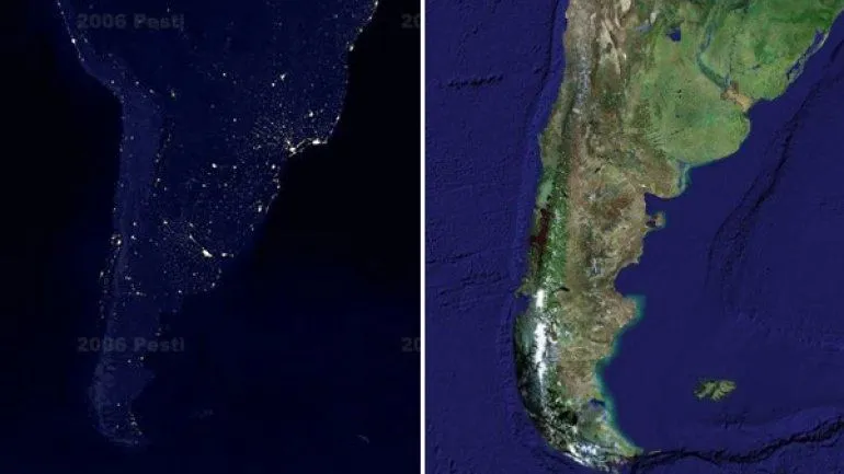 Una versión de Google Maps permite ahora ver el mundo de noche ... Una versión de Google Maps permite ahora ver el mundo de noche ...