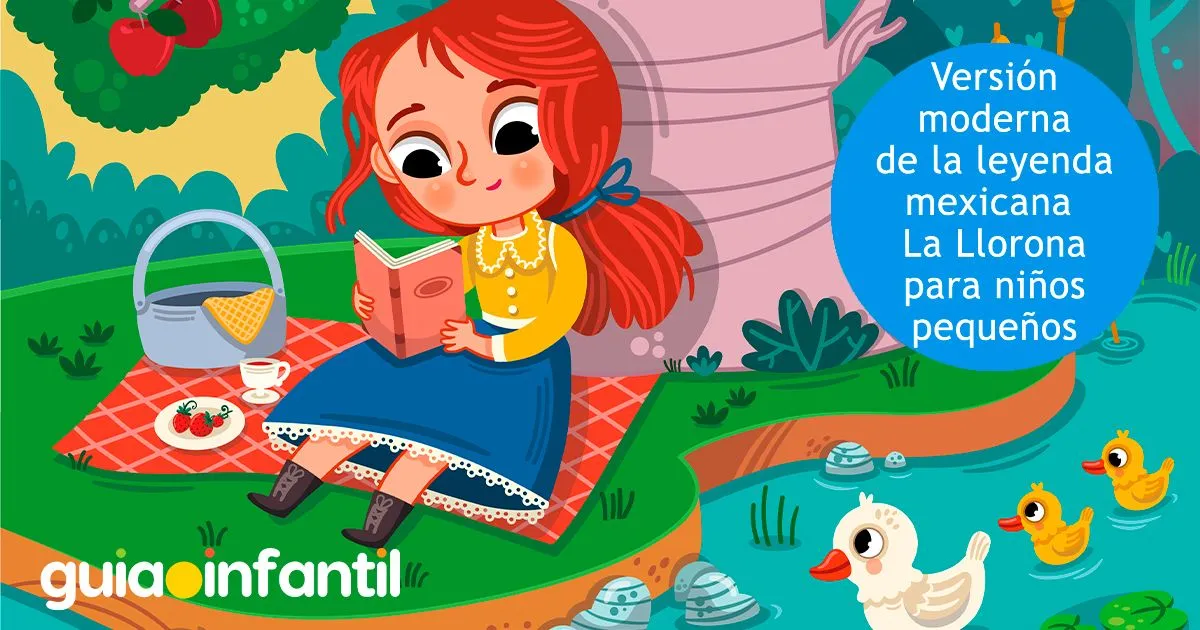 Versión moderna de la leyenda mexicana La Llorona para niños pequeños