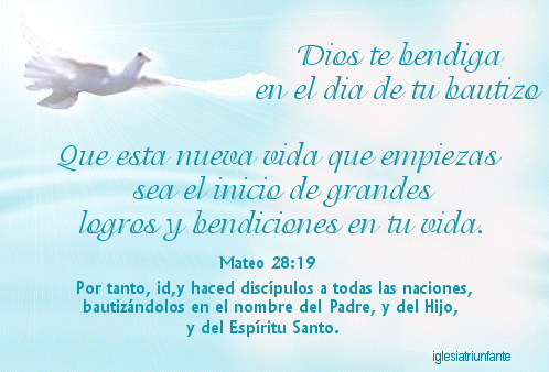 versos de bautismo | Tarjetas de Bautizo | Kike | Pinterest
