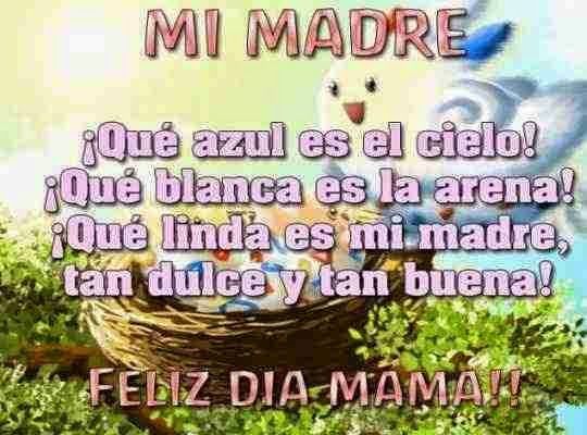 Versos bonitos para el día de la madre ~ PENSAMIENTOS DE AMOR