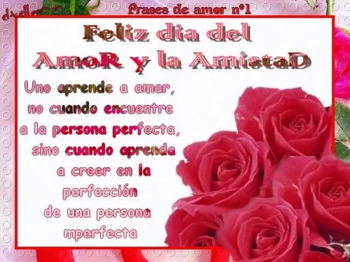 Versos y Frases para el día del amor y la amistad | Mi amor... Te ... Versos y Frases para el día del amor y la amistad | Mi amor... Te ...