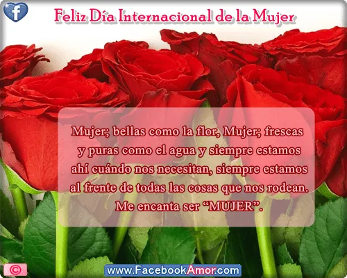 Versos día internacional de la mujer 2013 Imagenes de Amor Facebook Versos día internacional de la mujer 2013 Imagenes de Amor Facebook