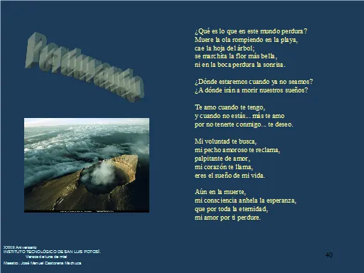 Versos de tuna de miel - Monografias.