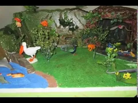 maqueta de animales invertebrados y vertebrados - YouTube maqueta de animales invertebrados y vertebrados - YouTube