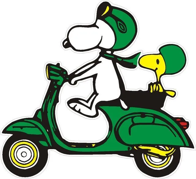 vespa scooter cartoon | aufkleber snoopy auf vespa gruen 3 90 eur ... vespa scooter cartoon | aufkleber snoopy auf vespa gruen 3 90 eur ...