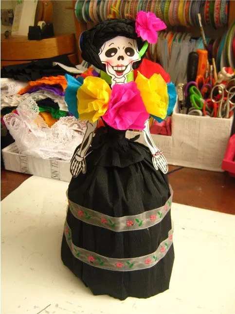 Vestidas de novia | Calaveras de papel | Pinterest