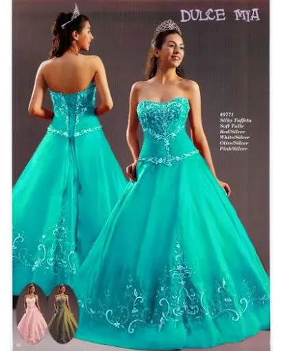 Vestido de 15 anos de color verde limon - Imagui Vestido de 15 anos de color verde limon - Imagui