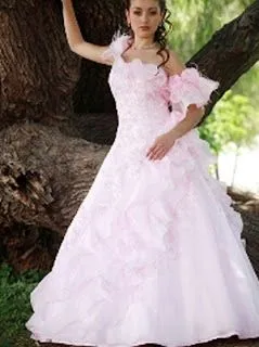 Vestidos de 15 Años: Vestido de 15 años rosa con flores para ... Vestidos de 15 Años: Vestido de 15 años rosa con flores para ...