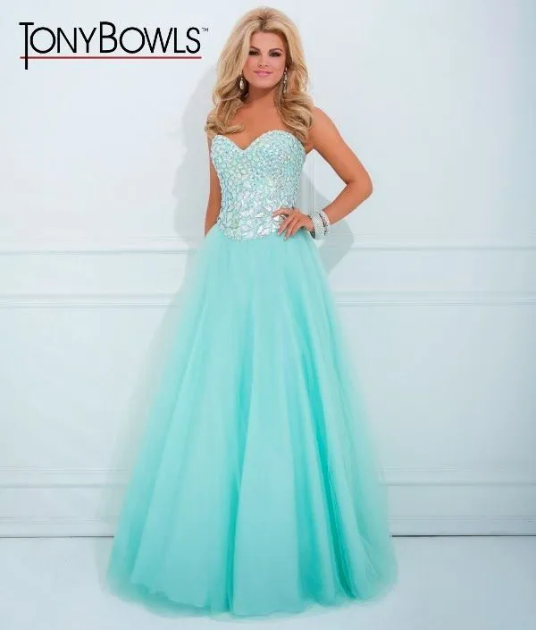 un vestido para 15 color verde agua lindo!!!!! | dress me ...